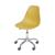 Cadeira Charles Eames Base Rodízio OD-Açafrao