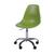 Cadeira Charles Eames Base Rodízio OD-Verde