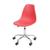 Cadeira Charles Eames Base Rodízio OD-Vermelha