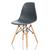 Cadeira Charles Eames Eiffel - KzaBela Cinza Escuro