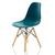 Cadeira Charles Eames Eiffel - KzaBela Azul Escuro