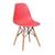 Cadeira charles eames wood design dsw VERMELHO/CORAL