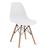 Cadeira Charles Eames Wood Design Eiffel De Jantar Cores Branca