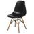 Cadeira Charles Eames Wood Design Moderno Pp-638 inovartte Preto