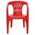 Cadeira com Braço Atalaia 92210/070 Tramontina Vermelho