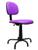 Cadeira Costureira material sintético Universal Nr17 - Varias cores Direto da Fábrica RENAFLEX Roxo