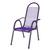 Cadeira de Área Luxo de Fio Varanda Cores Diversas Roxo