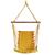 Cadeira de balanço suspensa rede de teto varias cores Amarela