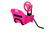 Cadeira De Bicicleta Bike Dianteira Frontal Cadeirinha Com Volante Oferta - Pojda Pink