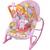 Cadeira de Descanso Bebê Balanço com Vibração e Som Móbile com Bichinhos Infantil Importway Rosa