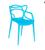 Cadeira de Jantar Allegra Azul