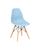 Cadeira de Jantar Charles Eames Azul