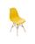 Cadeira de Jantar Charles Eames Amarela