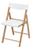 Cadeira De Madeira Dobrável - 77x42cm - Tramontina Branco