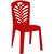 Cadeira de Plástico Dany Sem Braço Bistrô Plástica Para Jardim, Eventos e Buffet Confortável Capacidade Até 120KG Vinho