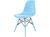 Cadeira de Polipropileno Empório Tiffany Eames DSW INJ Azul Claro