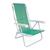 Cadeira De Praia Piscina Reclinável 8 Posições Sannet Mor Verde