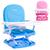 Cadeira de Refeição Portátil Cosco Pop Alimentação para Crianças até 15kg - Cor Azul Rosa Azul