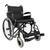 Cadeira de Rodas Aço Dobrável até 120 Kg Tamanho 44 D400 Dellamed Preto