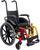 Cadeira de rodas Agile infantil Jaguaribe Multicor