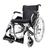 Cadeira De Rodas Em Alumínio Dobrável T46Cm D600 Dellamed Prata