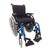 Cadeira de Rodas K3 Alumínio Pés Removíveis Ortobras Azul Glacial