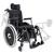 Cadeira de Rodas MA3R  Preta Alumínio Reclinável Ortomobil Preto
