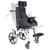 Cadeira de rodas X carrinho postural Tilt TP Reclino 90o Ortomobil Preto