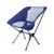 Cadeira Dobrável Pocket Praia Nautika Camping Leve Aço Azul
