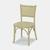 Cadeira Dublin Madeira Maciça + Multi Laminado Marfim
