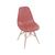Cadeira Eames Design Colméia Eloisa Colorida  Vermelho