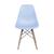 Cadeira Eames Dkr Sala De Jantar 46X80,5X42Cm Azul Claro Azul Claro