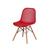 Cadeira Eloisa Charles Eames  Dkr Modelo Original  Vermelha