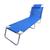 Cadeira Espreguiçadeira Em Alumínio Praia Piscina 4 Posições Azul marinho