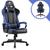 Cadeira Gamer Escritório Para Horas de Jogos Profissional Com Maior conforto Ajuste Lateral e Altura + Almofadas Ergonômicas Azul