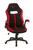 Cadeira Gamer Estofada Com Regulagem de Altura Anima Vermelho/Preto