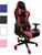 Cadeira Gamer Fury 7003F - Couro PU, Reclinável 180º-Premium Vermelho