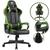Cadeira Gamer Giratória Elevação Black Preto VICKERS Fortrek Material Do Estofamento material sintético Verde