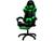 Cadeira Gamer PCTop Reclinável Preta e Azul Preto e Verde