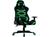 Cadeira Gamer PCTop Reclinável Preto e Vermelho Preto e Verde