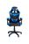Cadeira gamer pop conforto escritório reclinável azul azul