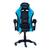 Cadeira Gamer Racer X Comfort Ergonômica de Escritório Giratória Reclinável Azul Clara