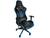 Cadeira Gamer Reclinável Preta  Preto e Azul