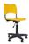 Cadeira Giratoria Turim Secretaria Amarelo