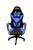Cadeira Home Office Gamer  Ergonômica Preto/Azul