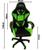 Cadeira Home Office Gamer  Ergonômica Preto/Verde