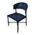 Cadeira Hortz Corda Náutica Base em Alumínio Preto/azul Marinho AZUL