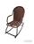 Cadeira infantil balancinha fibra 1 unidade chocolate
