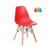 Cadeira infantil Eames Eiffel Junior cadeirinha kids Vermelho