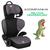 Cadeira Infantil Para Carro 15 a 36kg Vira Assento Triton Preto Cinza - Tutti Baby Triton II Preto